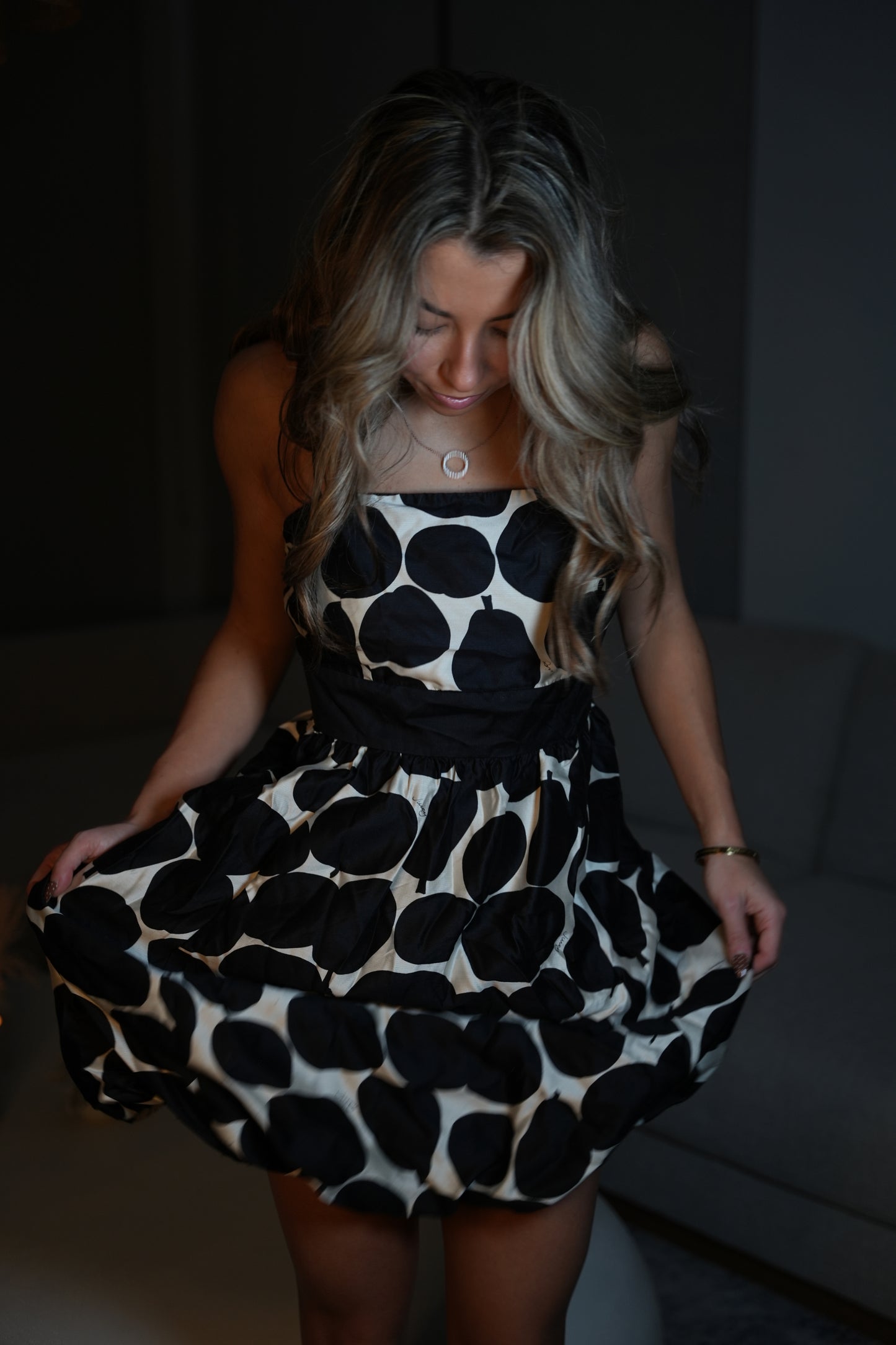 Vintage Juicy Couture Polka Dot Bubble Dress