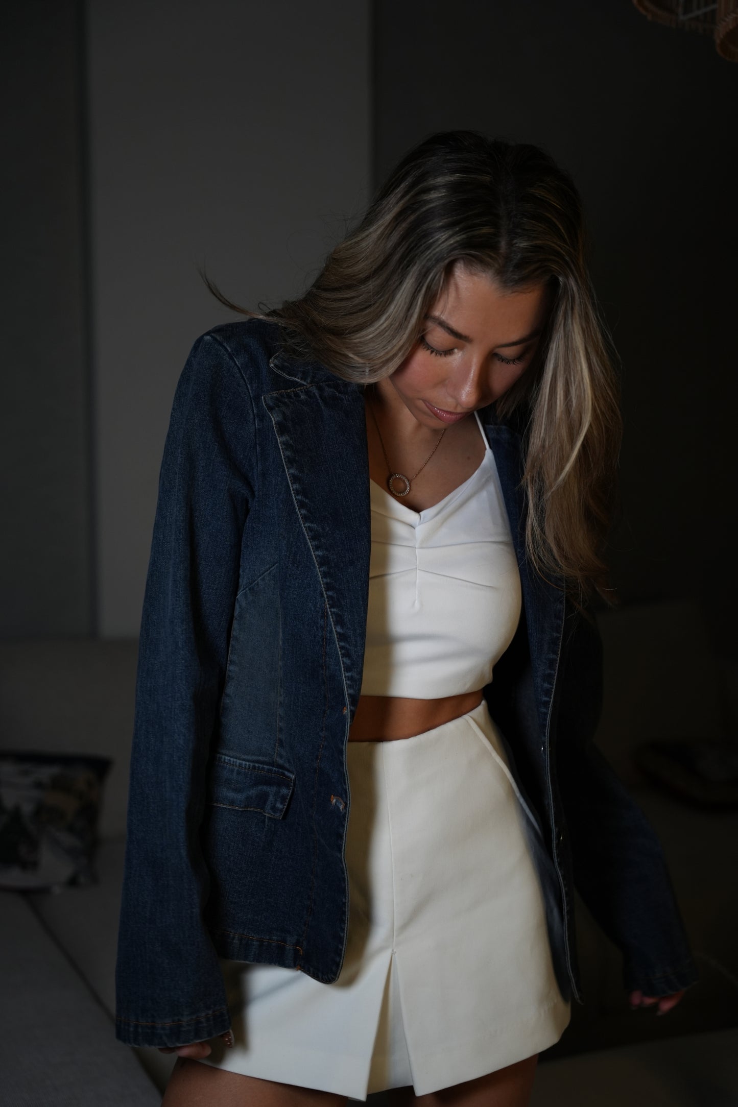 Classic Denim Blazer